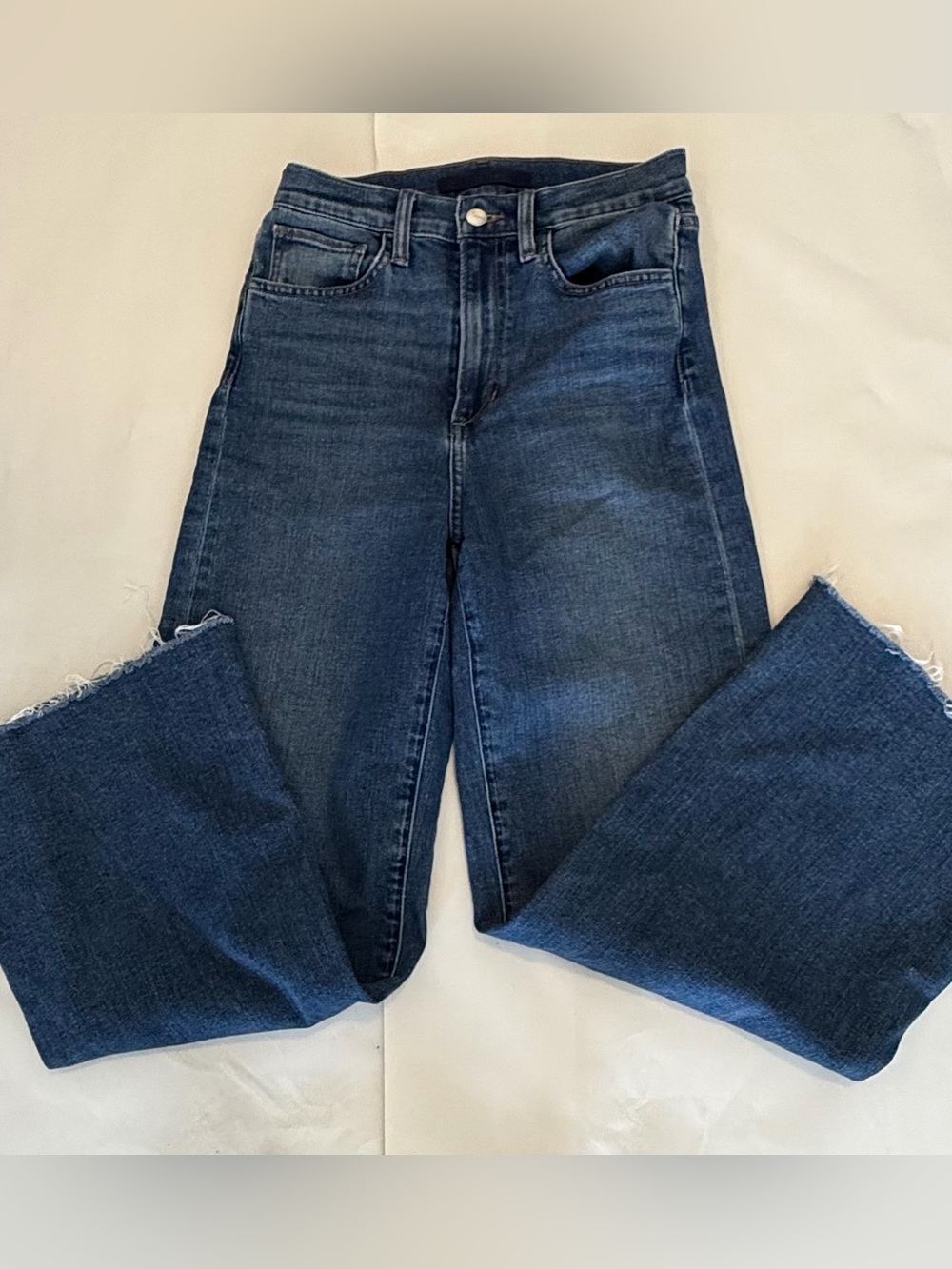 Joe’s Jeans-The Mia Dark Blue High-Rise Wide ankle Women’s Jeans